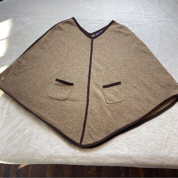 Patagonia Sweaters - Patagonia Poncho 2 Tone Brown Size XS/S